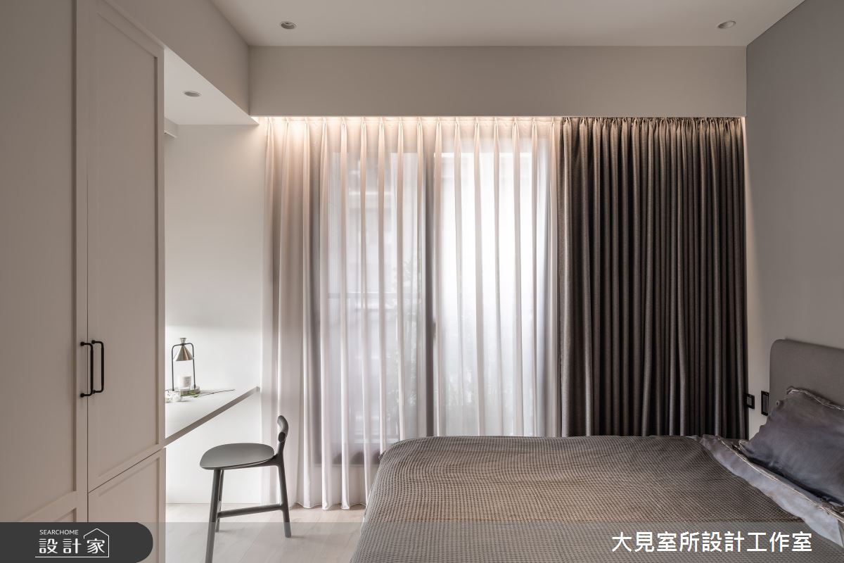 20坪新成屋(5年以下)＿北歐風臥室案例圖片＿大見室所設計工作室＿大見室所_27之14