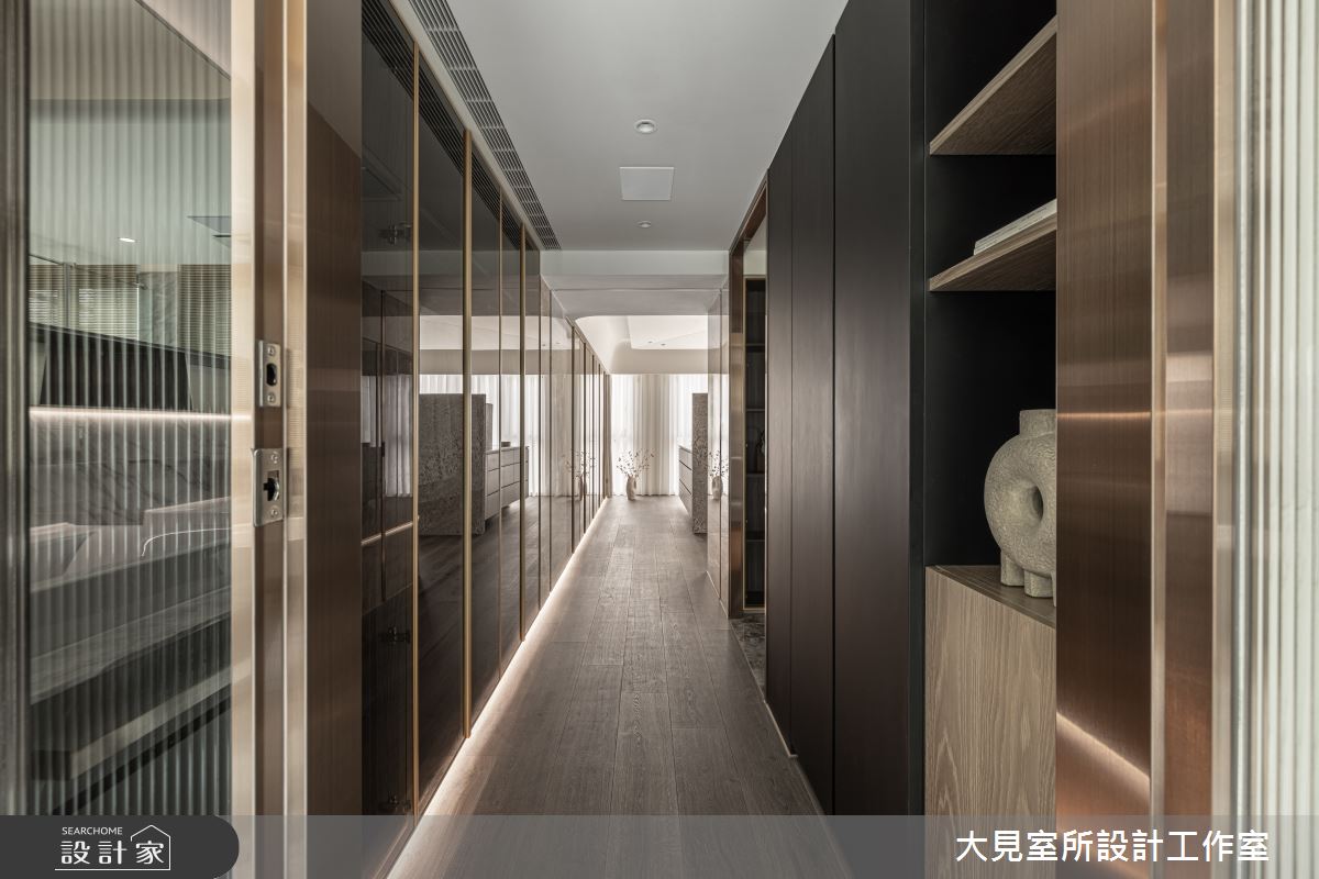 100坪毛胚屋＿現代風走廊案例圖片＿大見室所設計工作室＿大見室所_30之1