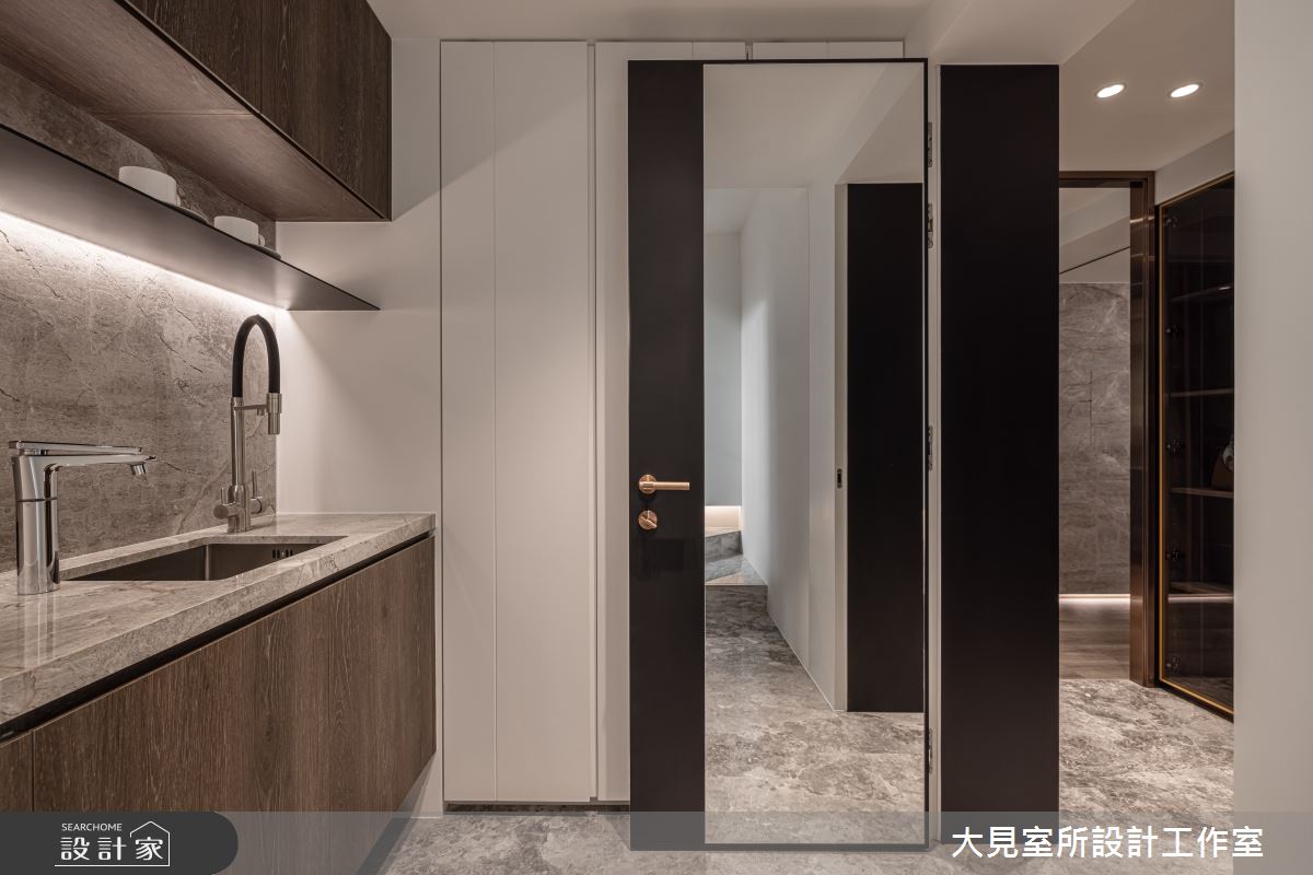 100坪毛胚屋＿現代風走廊案例圖片＿大見室所設計工作室＿大見室所_30之2