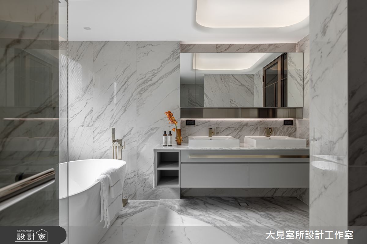 100坪毛胚屋＿現代風浴室案例圖片＿大見室所設計工作室＿大見室所_30之29