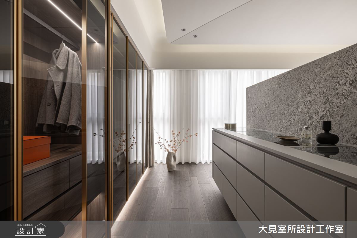 100坪毛胚屋＿現代風更衣間案例圖片＿大見室所設計工作室＿大見室所_30之25