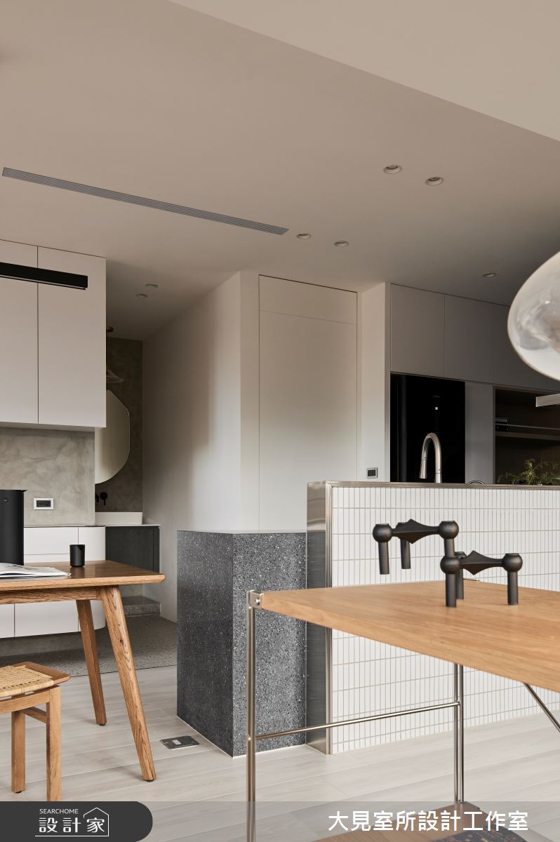 20坪中古屋(5~15年)＿簡約風餐廳工作區中島案例圖片＿大見室所設計工作室＿大見室所_31之11