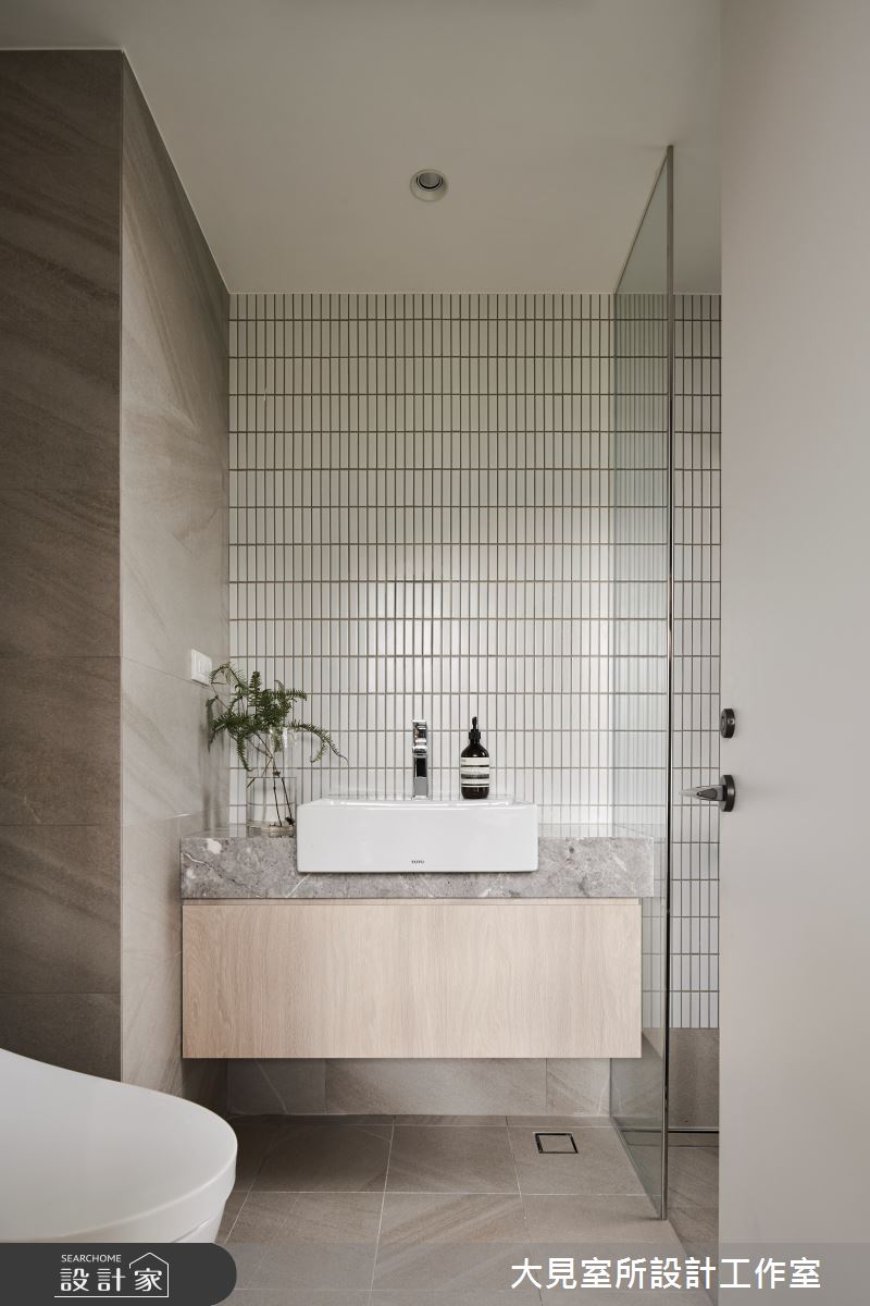 20坪中古屋(5~15年)＿簡約風浴室案例圖片＿大見室所設計工作室＿大見室所_31之17