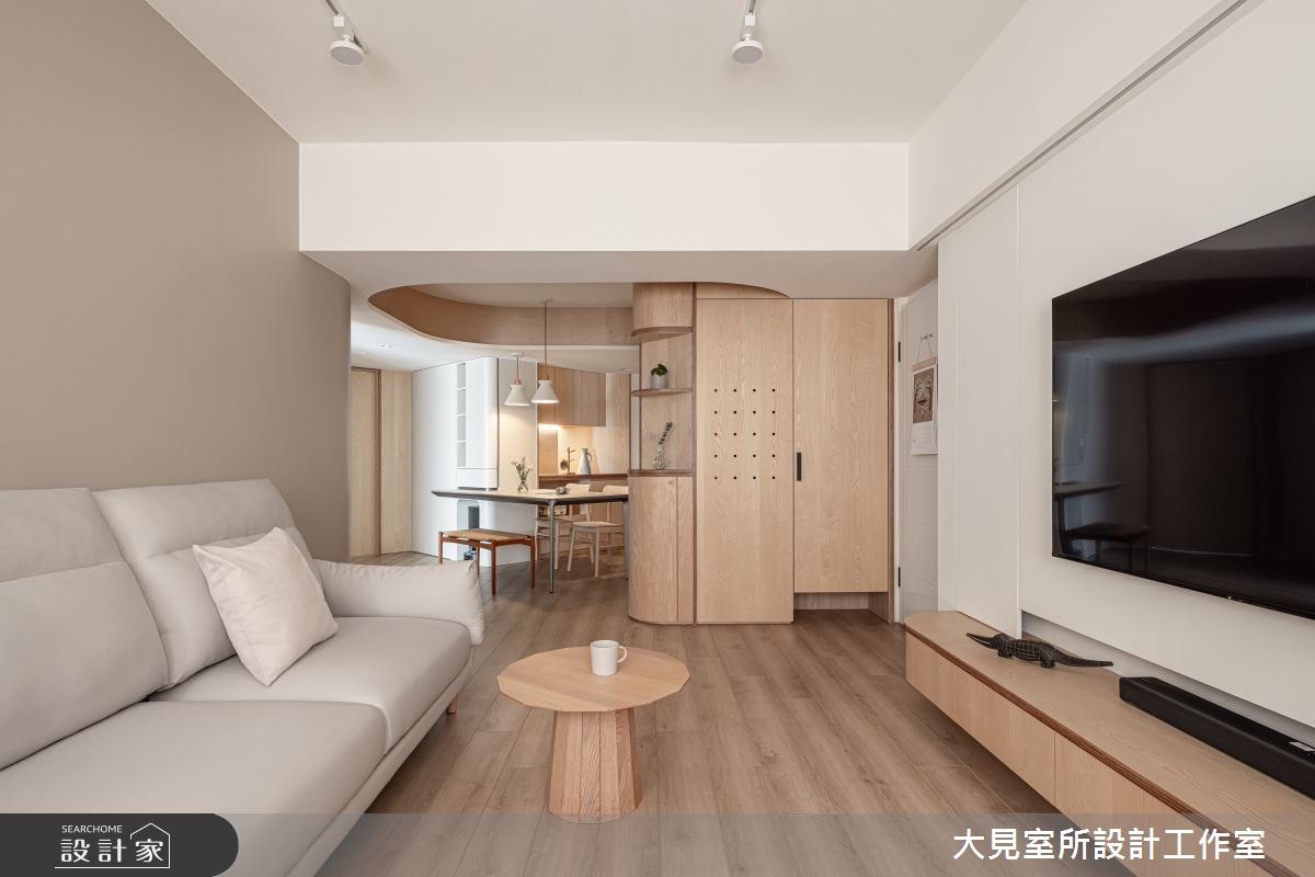 22坪老屋(16~30年)＿日式北歐風玄關客廳餐廳案例圖片＿大見室所設計工作室＿大見室所_32之6