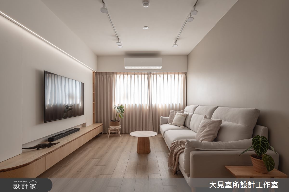 22坪老屋(16~30年)＿日式北歐風客廳案例圖片＿大見室所設計工作室＿大見室所_32之3