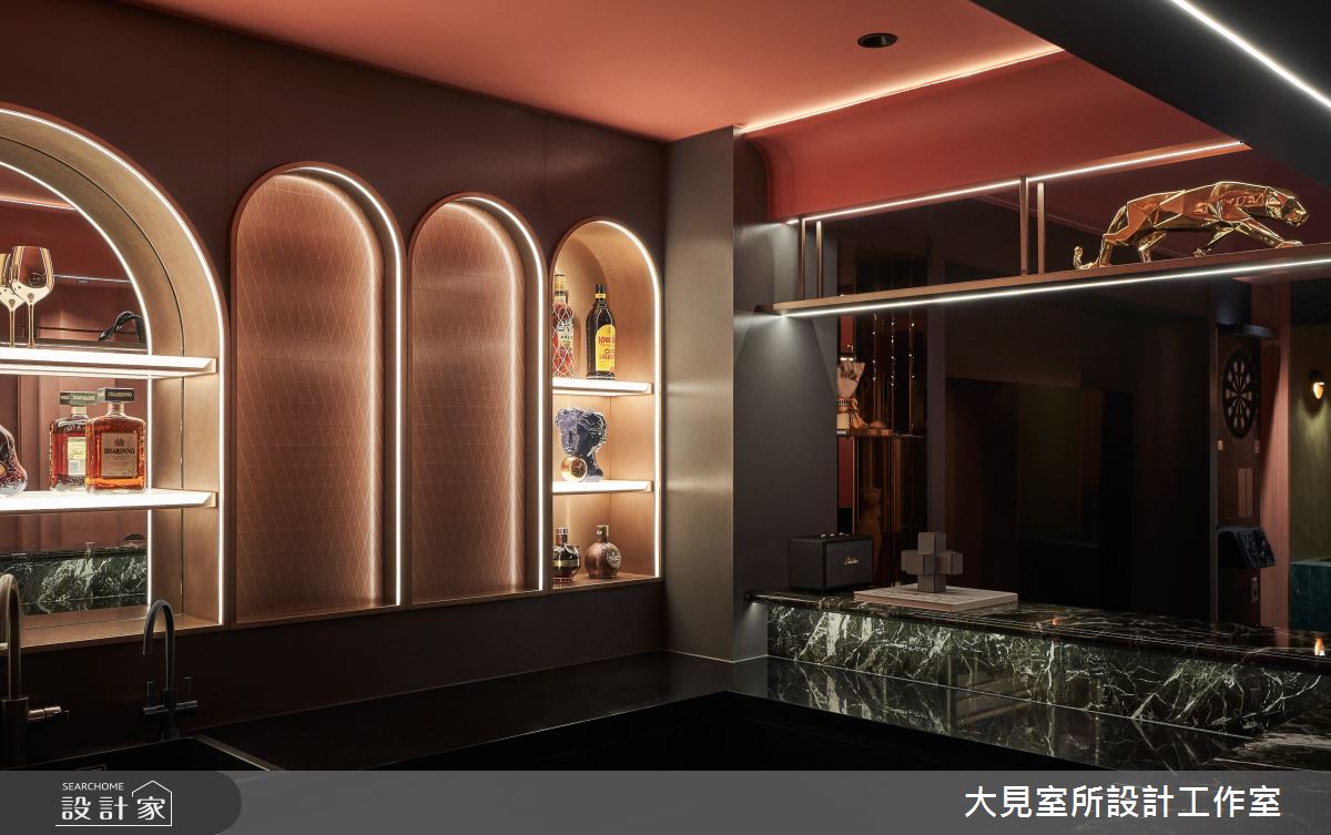 24坪毛胚屋＿奢華風吧檯案例圖片＿大見室所設計工作室＿大見室所_33之7