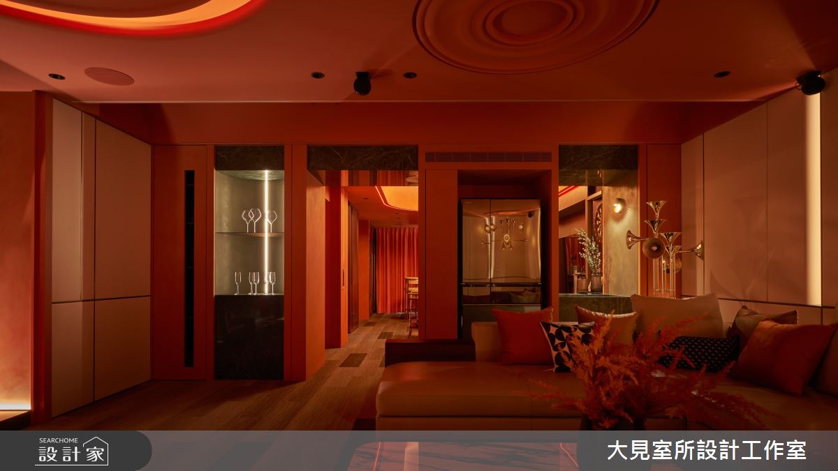 24坪毛胚屋＿奢華風客廳案例圖片＿大見室所設計工作室＿大見室所_33之13