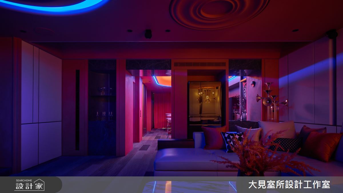 24坪毛胚屋＿奢華風客廳案例圖片＿大見室所設計工作室＿大見室所_33之14