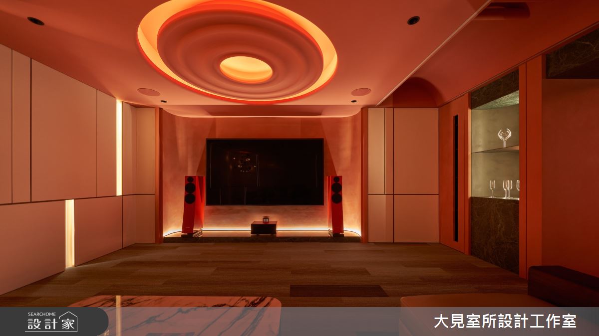 24坪毛胚屋＿奢華風客廳案例圖片＿大見室所設計工作室＿大見室所_33之15