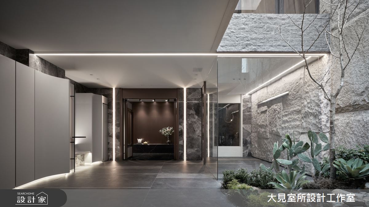 30坪毛胚屋＿現代風玄關庭院案例圖片＿大見室所設計工作室＿大見室所_34之1