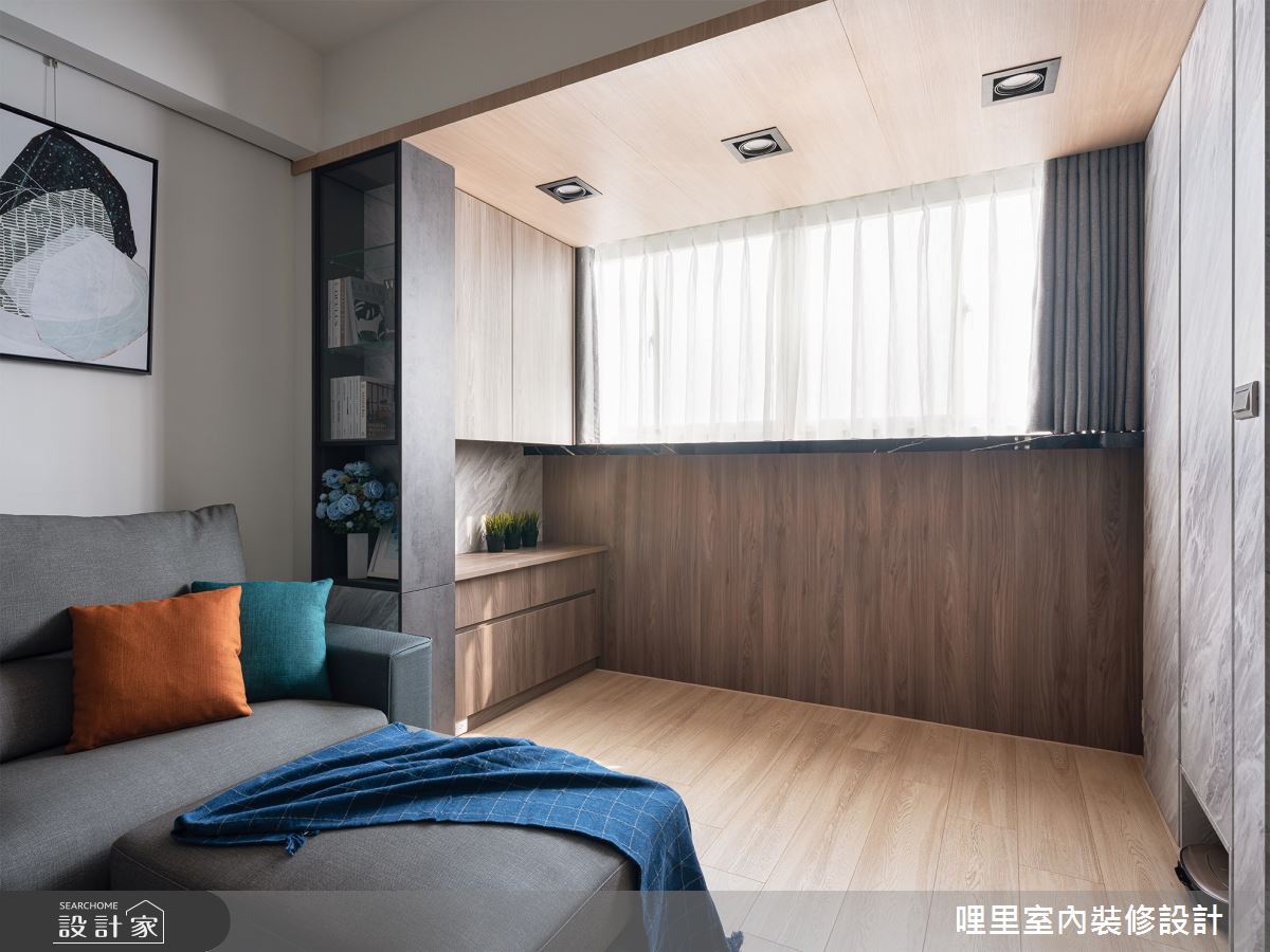 25坪老屋(16~30年)＿北歐風客廳案例圖片＿哩里室內裝修設計有限公司＿哩里_02之4