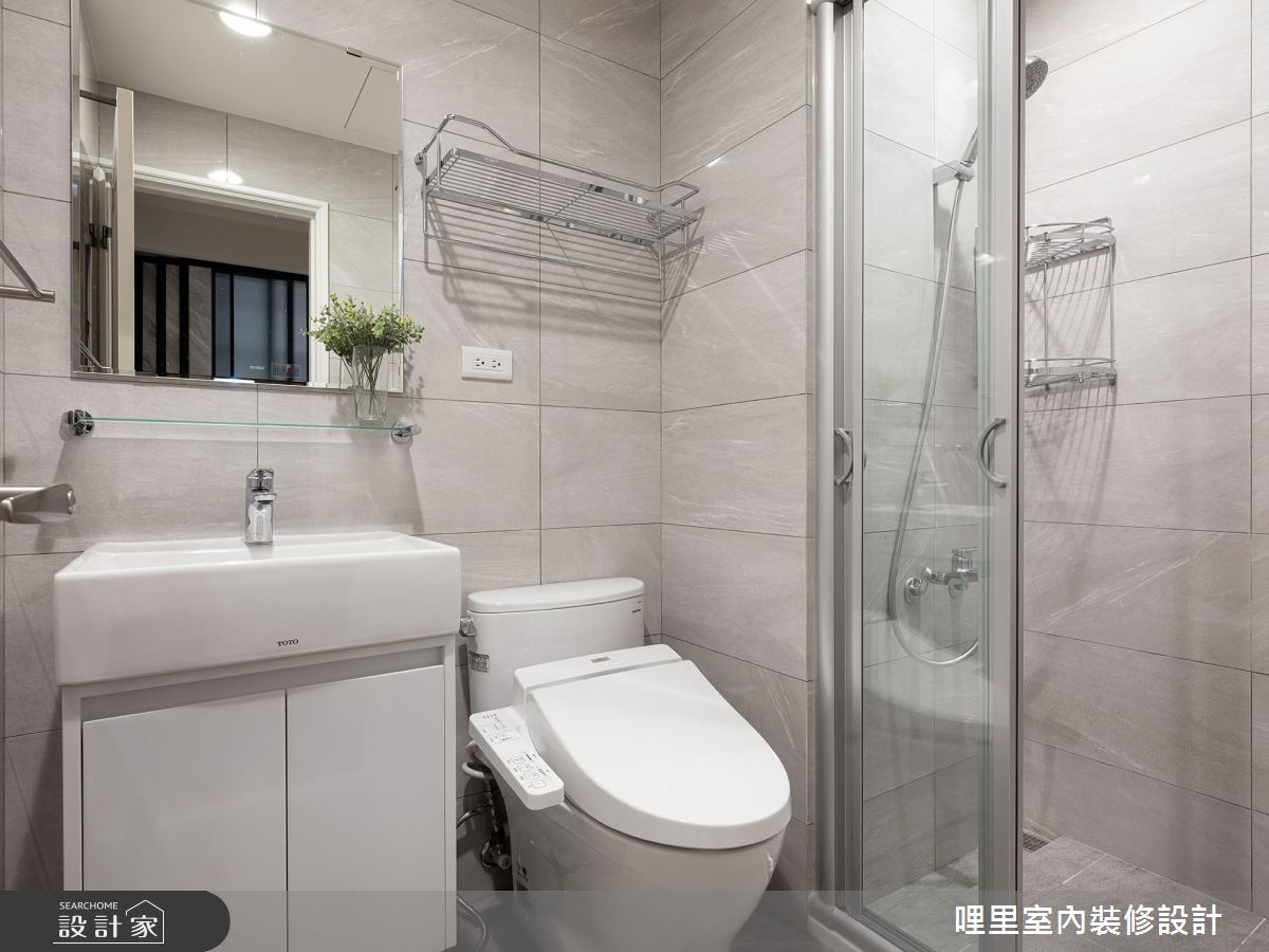 25坪老屋(16~30年)＿北歐風浴室案例圖片＿哩里室內裝修設計有限公司＿哩里_02之19