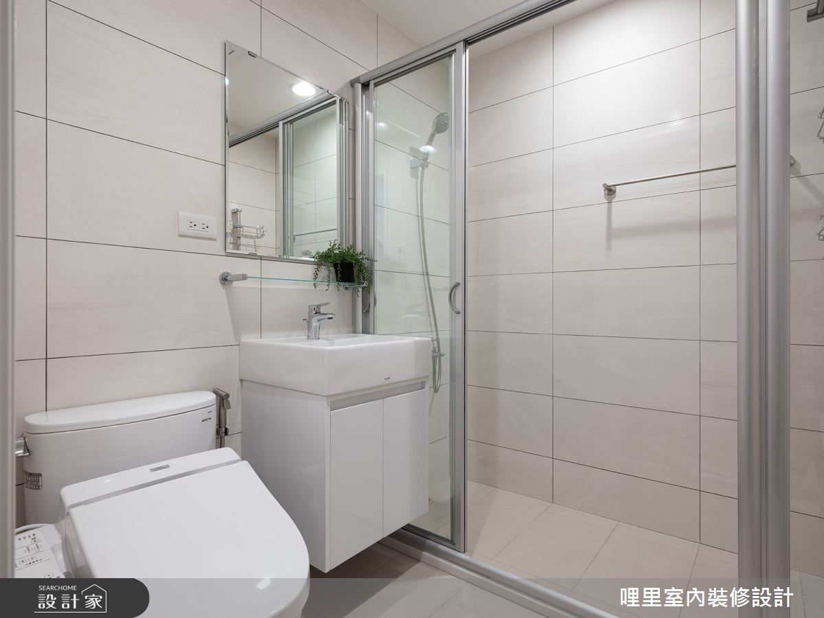 25坪老屋(16~30年)＿北歐風浴室案例圖片＿哩里室內裝修設計有限公司＿哩里_02之20