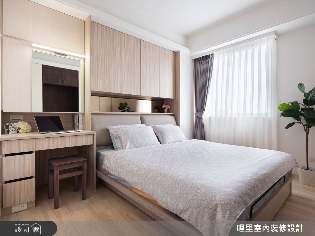 25坪老屋(16~30年)＿北歐風臥室案例圖片＿哩里室內裝修設計有限公司＿哩里_02之21