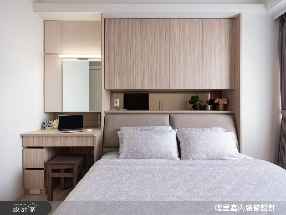 25坪老屋(16~30年)＿北歐風臥室案例圖片＿哩里室內裝修設計有限公司＿哩里_02之22