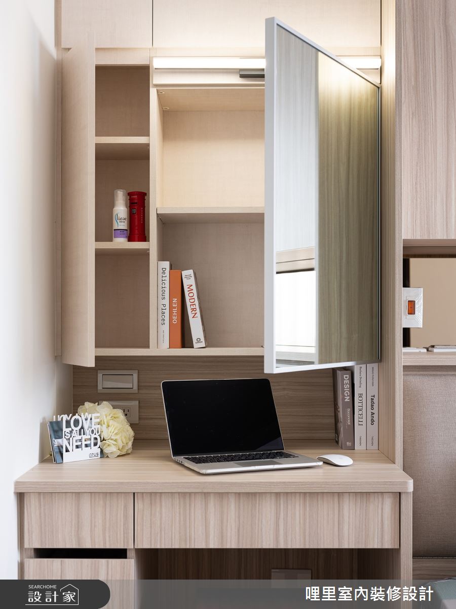 25坪老屋(16~30年)＿北歐風臥室案例圖片＿哩里室內裝修設計有限公司＿哩里_02之23