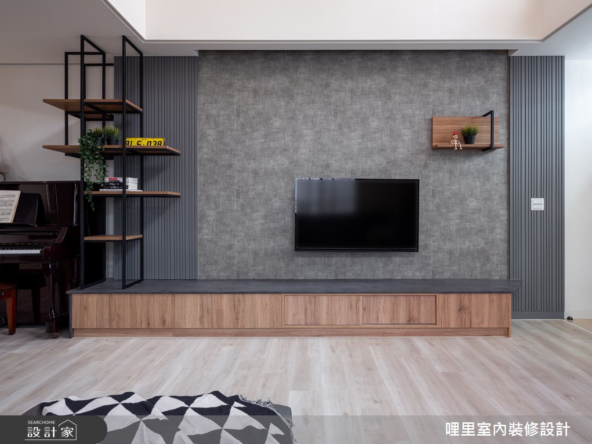 50坪老屋(16~30年)＿鄉村風客廳案例圖片＿哩里室內裝修設計有限公司＿哩里_03之3