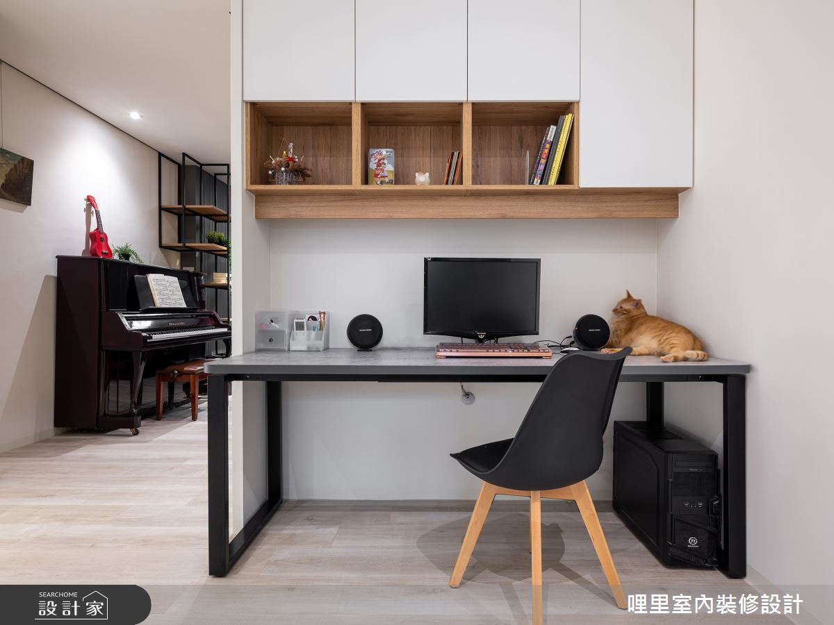 50坪老屋(16~30年)＿鄉村風書房案例圖片＿哩里室內裝修設計有限公司＿哩里_03之7