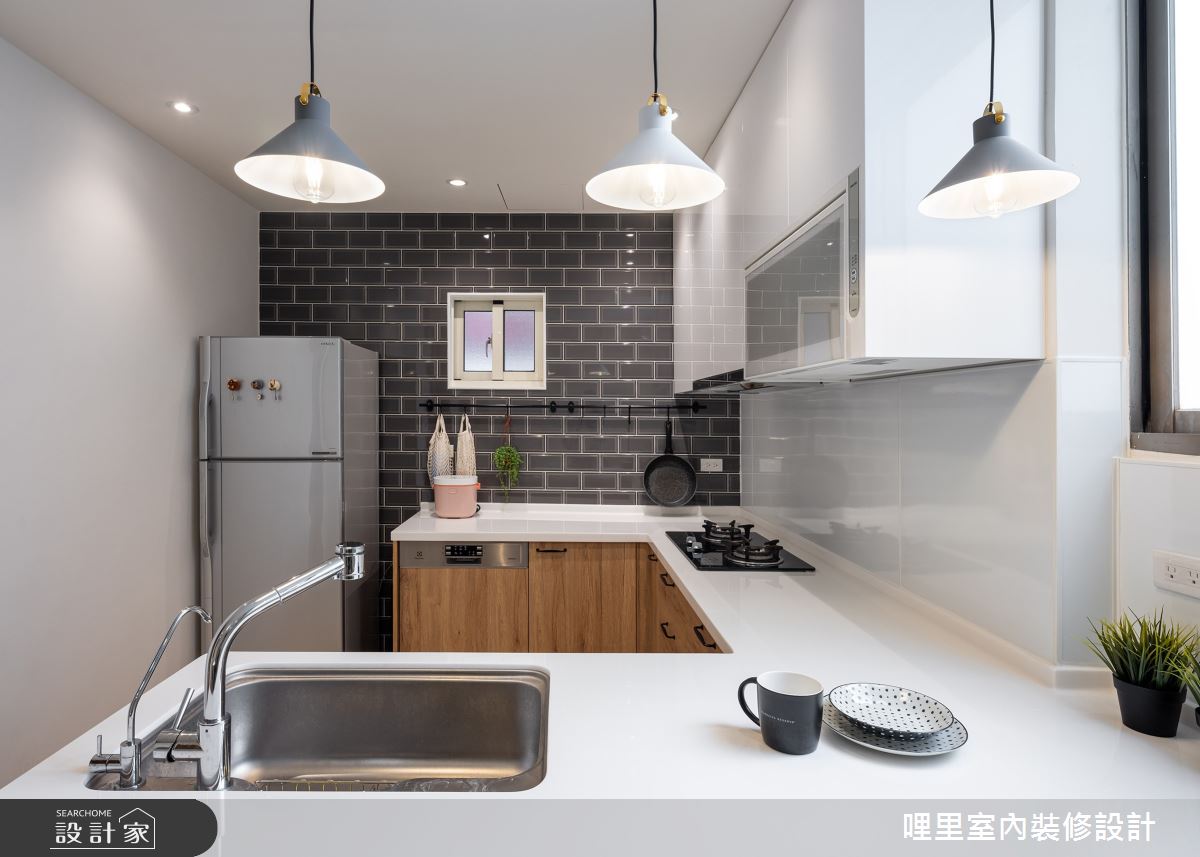 50坪老屋(16~30年)＿鄉村風廚房吧檯案例圖片＿哩里室內裝修設計有限公司＿哩里_03之21