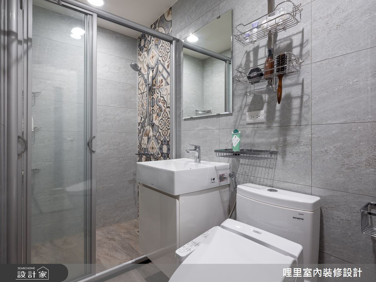 50坪老屋(16~30年)＿鄉村風浴室案例圖片＿哩里室內裝修設計有限公司＿哩里_03之24