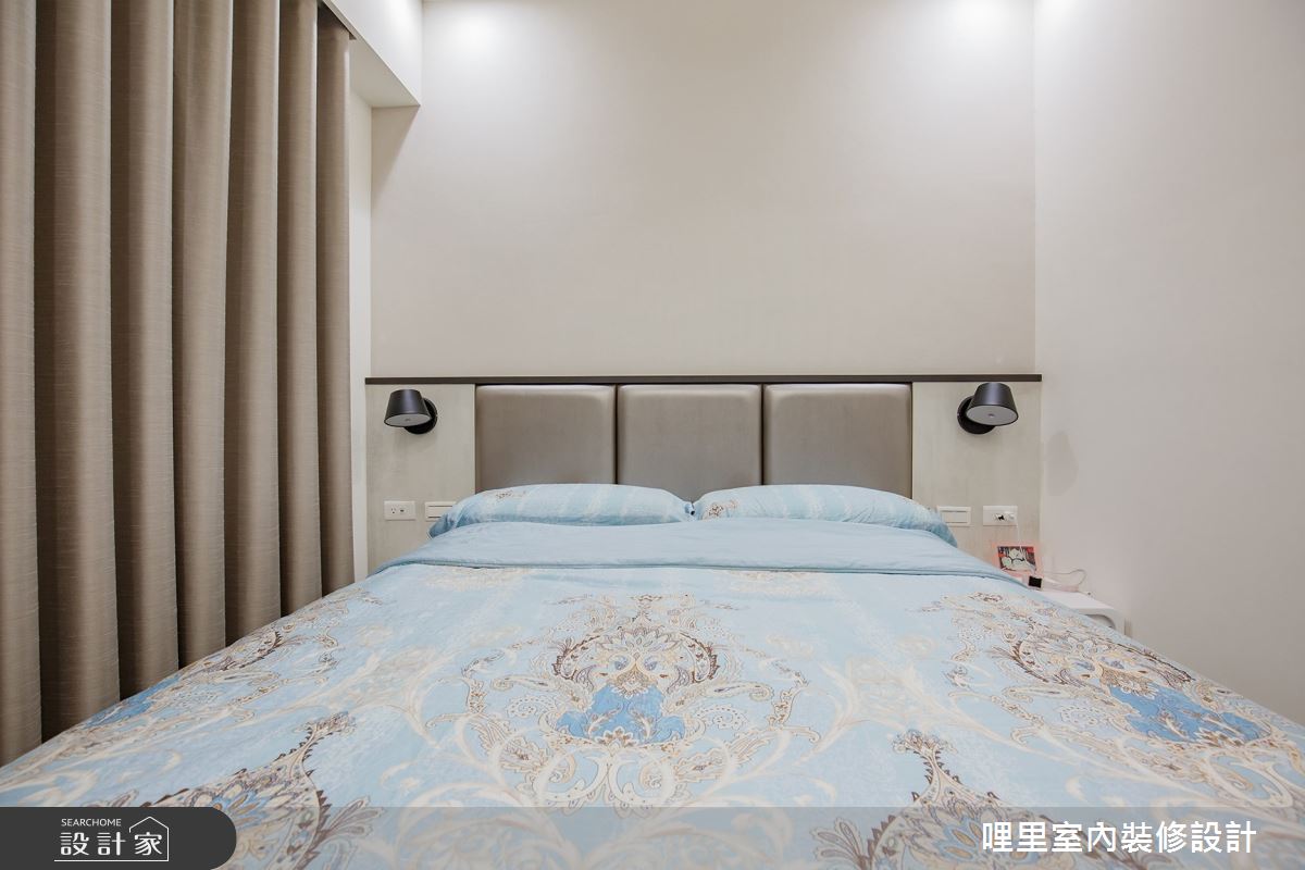 16坪預售屋＿簡約風臥室案例圖片＿哩里室內裝修設計有限公司＿哩里_04之11