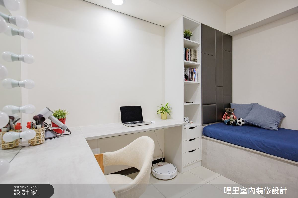 16坪預售屋＿簡約風書房臥榻客房案例圖片＿哩里室內裝修設計有限公司＿哩里_04之8