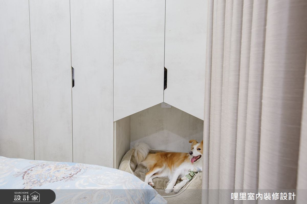 16坪預售屋＿簡約風臥室案例圖片＿哩里室內裝修設計有限公司＿哩里_04之15