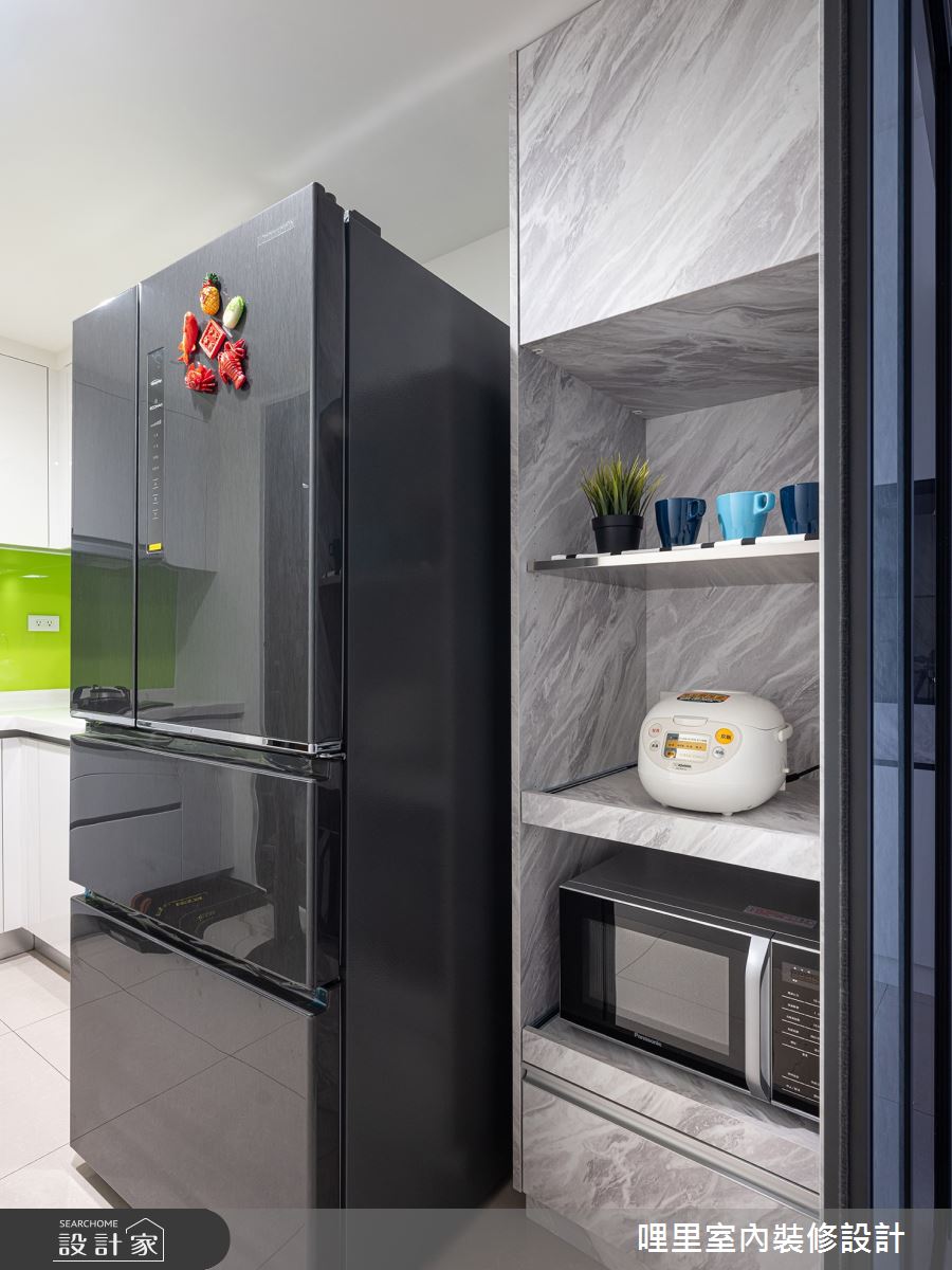 23坪新成屋(5年以下)＿簡約風廚房案例圖片＿哩里室內裝修設計有限公司＿哩里_05之12