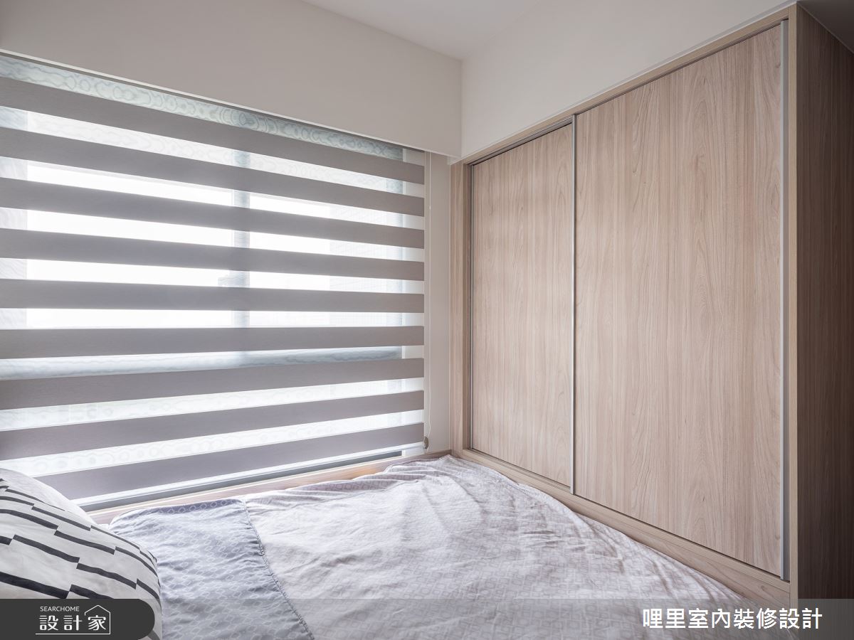 23坪新成屋(5年以下)＿簡約風臥室案例圖片＿哩里室內裝修設計有限公司＿哩里_05之17