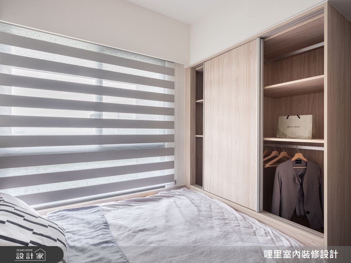 23坪新成屋(5年以下)＿簡約風臥室案例圖片＿哩里室內裝修設計有限公司＿哩里_05之18