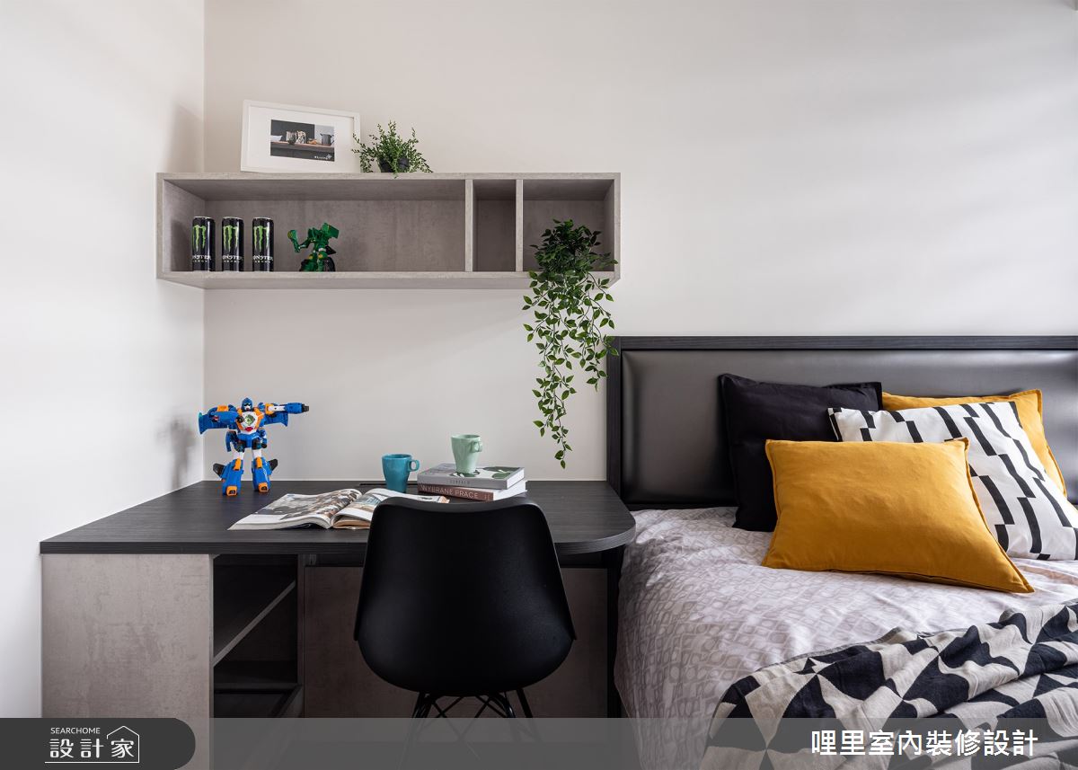 23坪新成屋(5年以下)＿簡約風臥室案例圖片＿哩里室內裝修設計有限公司＿哩里_05之26