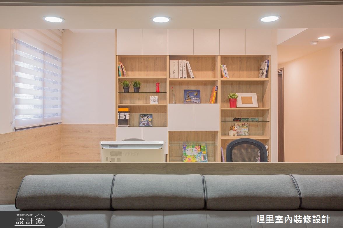 26坪預售屋＿簡約風工作區案例圖片＿哩里室內裝修設計有限公司＿哩里_06之11