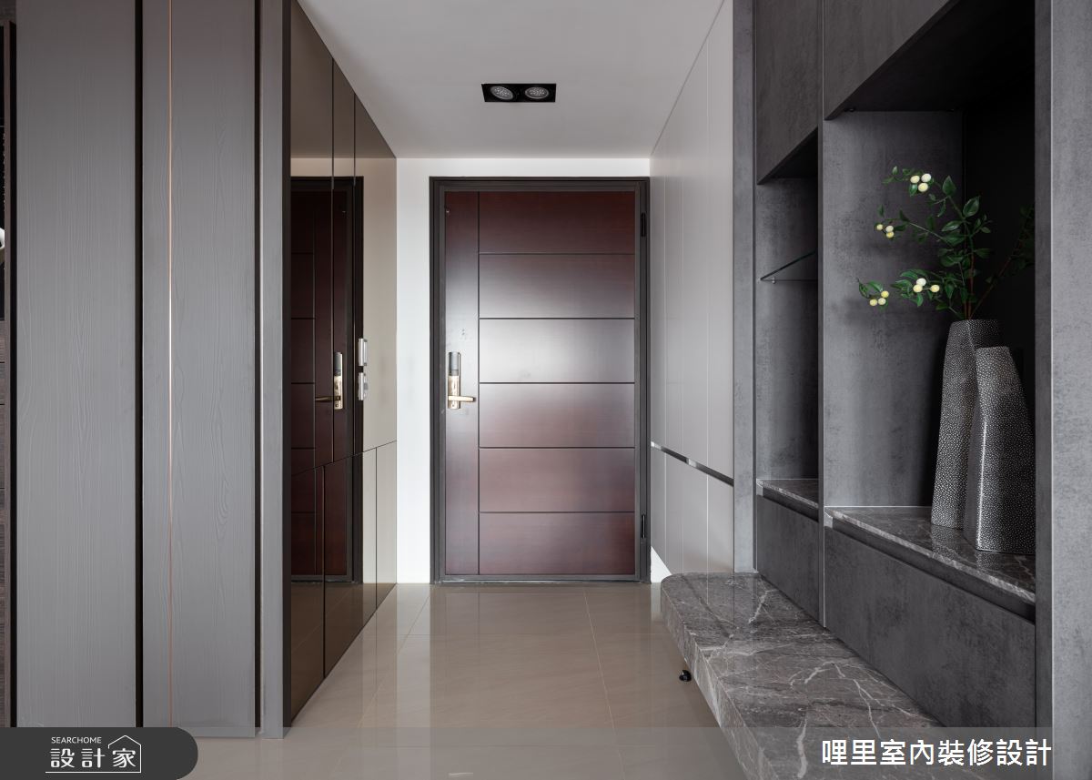 50坪新成屋(5年以下)＿混搭風玄關案例圖片＿哩里室內裝修設計有限公司＿哩里_07之1