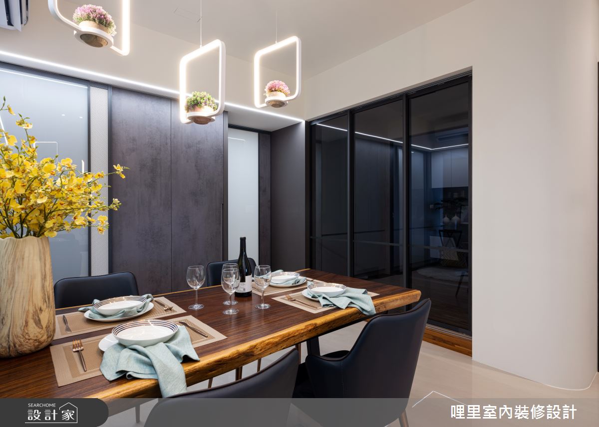50坪新成屋(5年以下)＿混搭風餐廳案例圖片＿哩里室內裝修設計有限公司＿哩里_07之14
