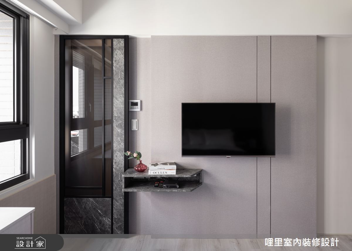 23坪預售屋＿混搭風臥室案例圖片＿哩里室內裝修設計有限公司＿哩里_08之12