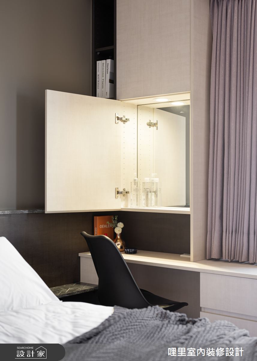 23坪預售屋＿混搭風臥室案例圖片＿哩里室內裝修設計有限公司＿哩里_08之16