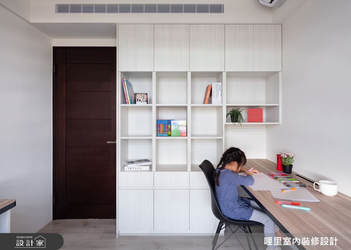 23坪預售屋＿混搭風書房案例圖片＿哩里室內裝修設計有限公司＿哩里_08之9