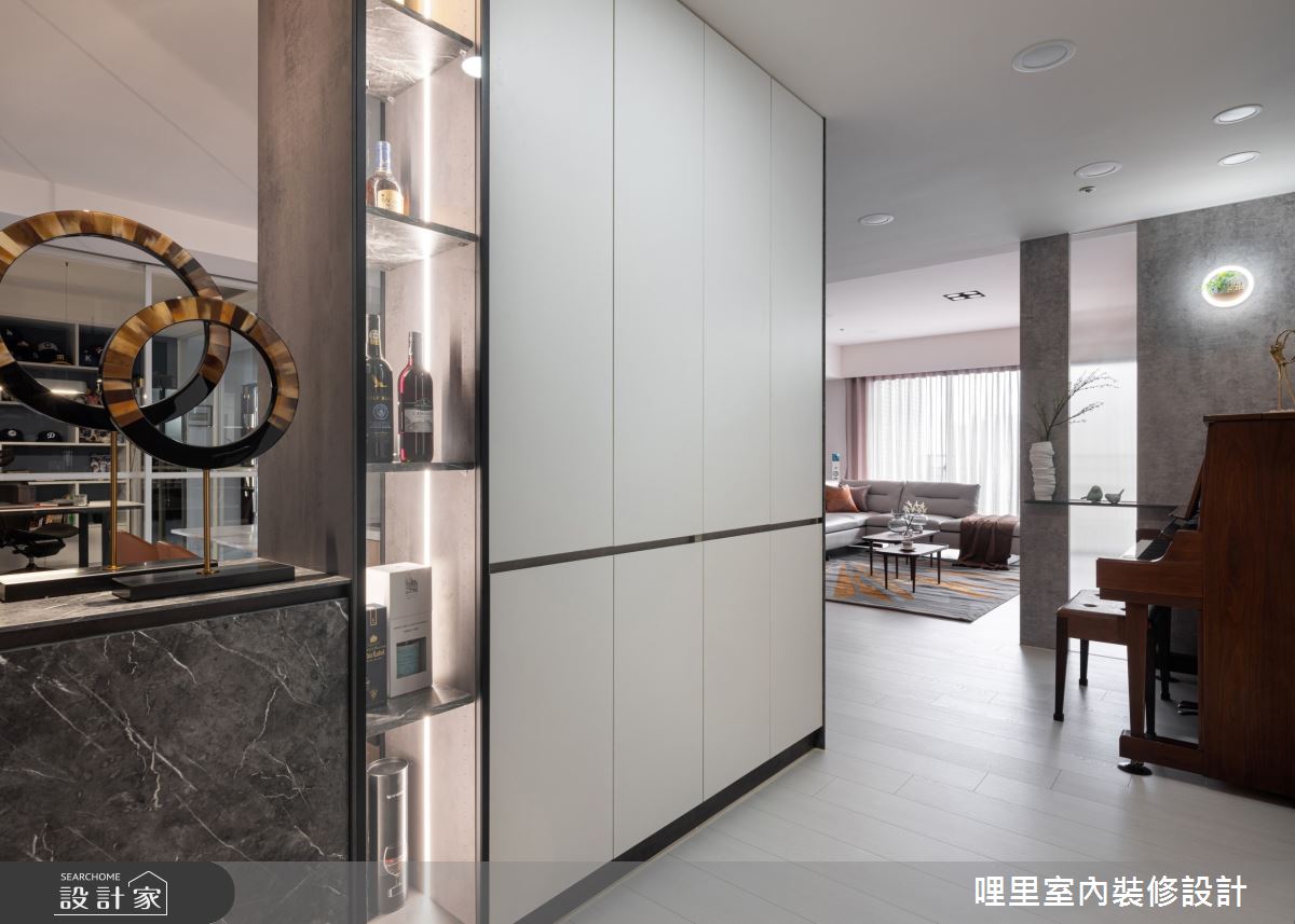 58坪中古屋(5~15年)＿現代風玄關案例圖片＿哩里室內裝修設計有限公司＿哩里_09之1