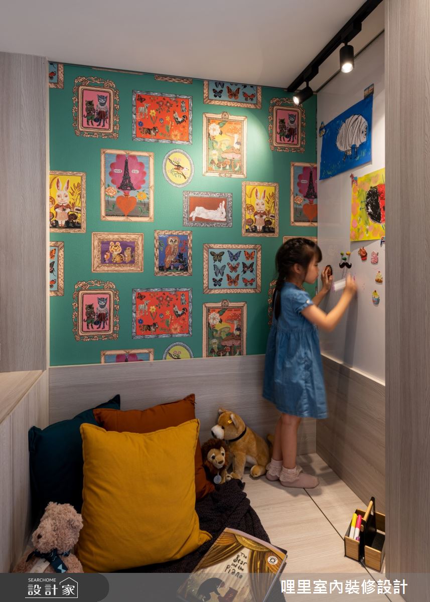 58坪中古屋(5~15年)＿現代風兒童房兒童房案例圖片＿哩里室內裝修設計有限公司＿哩里_09之21