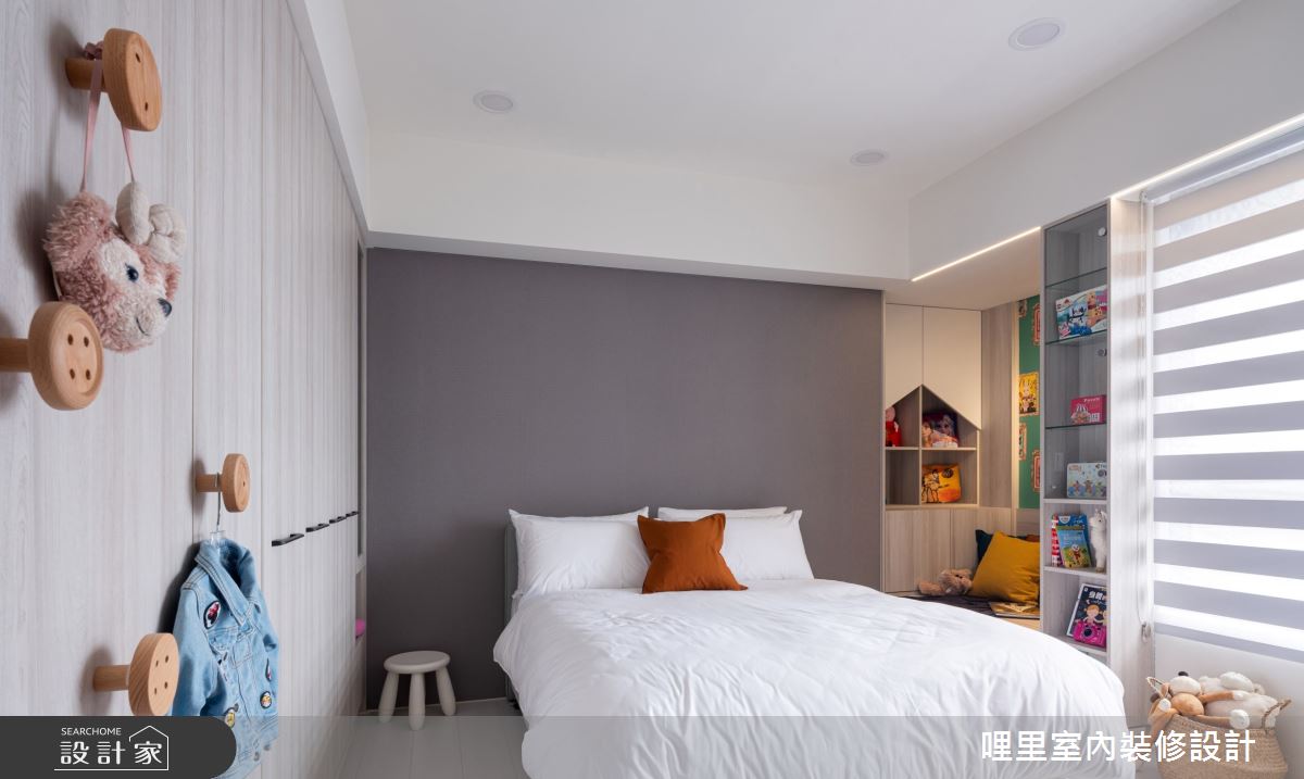 58坪中古屋(5~15年)＿現代風兒童房兒童房案例圖片＿哩里室內裝修設計有限公司＿哩里_09之19