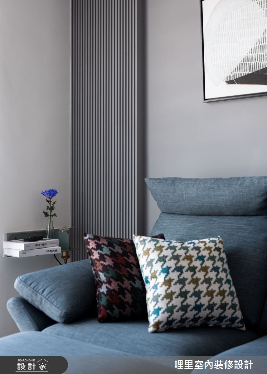 15坪新成屋(5年以下)＿簡約風客廳案例圖片＿哩里室內裝修設計有限公司＿哩里_10之8