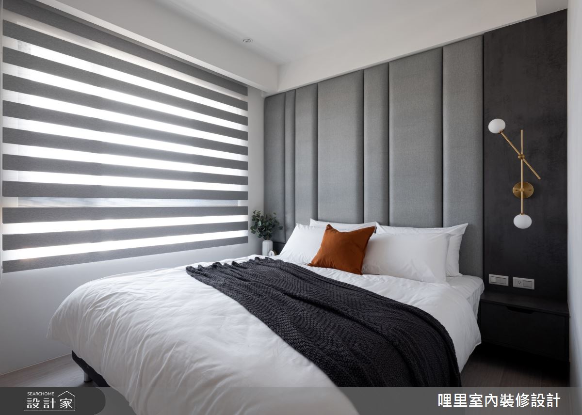 15坪新成屋(5年以下)＿簡約風臥室案例圖片＿哩里室內裝修設計有限公司＿哩里_10之10