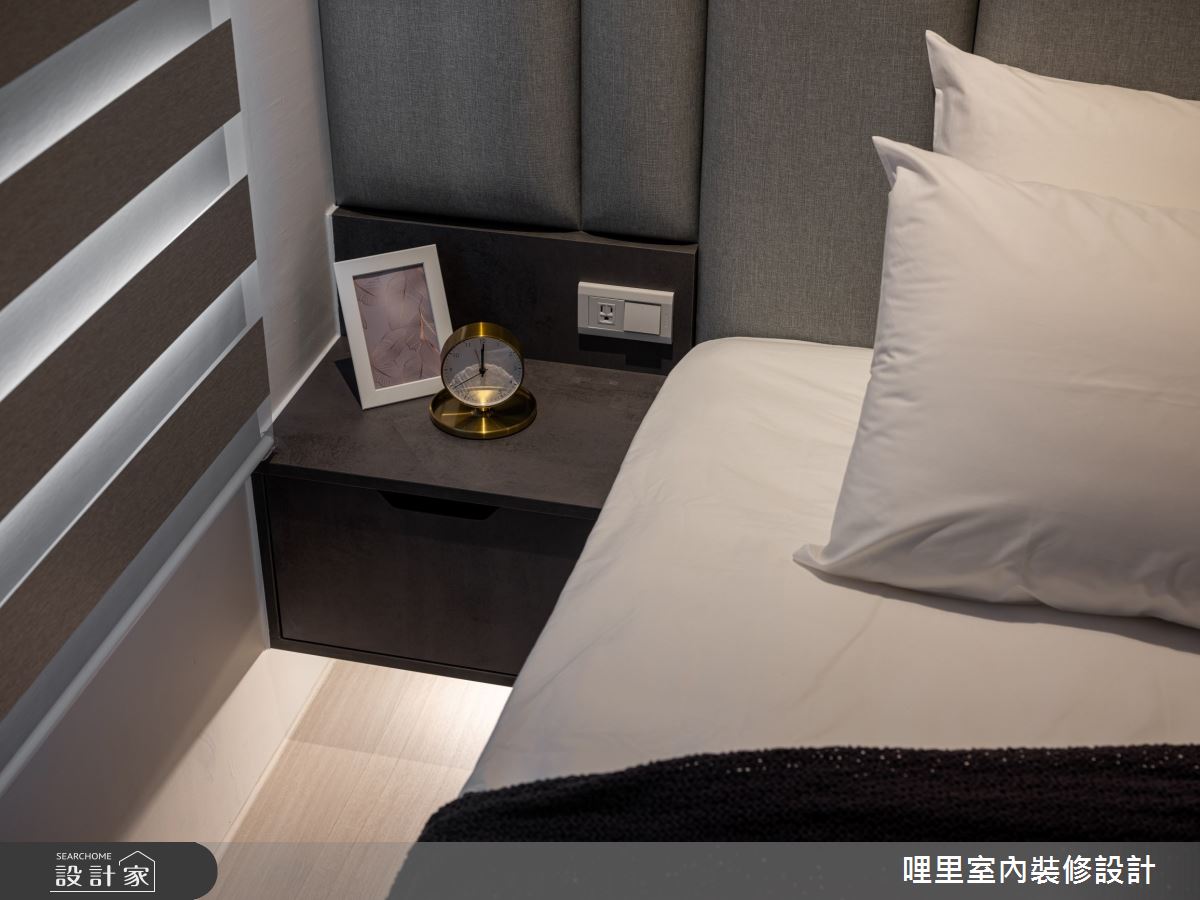15坪新成屋(5年以下)＿簡約風臥室案例圖片＿哩里室內裝修設計有限公司＿哩里_10之16