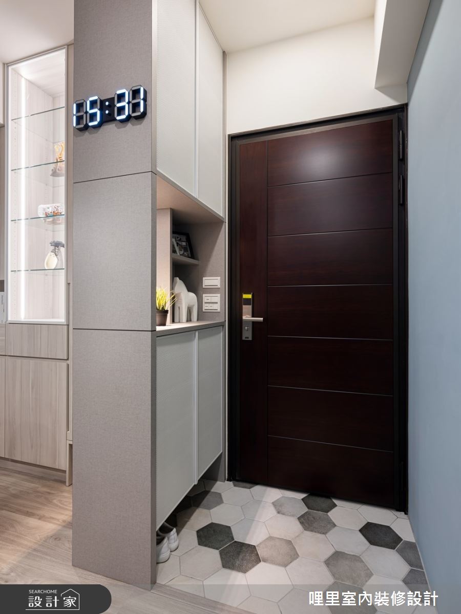 21坪新成屋(5年以下)＿北歐風玄關案例圖片＿哩里室內裝修設計有限公司＿哩里_11之1
