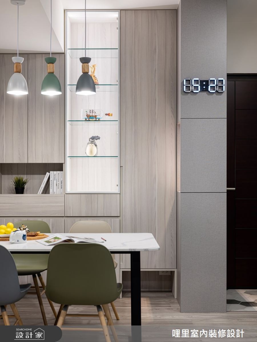 21坪新成屋(5年以下)＿北歐風餐廳案例圖片＿哩里室內裝修設計有限公司＿哩里_11之3