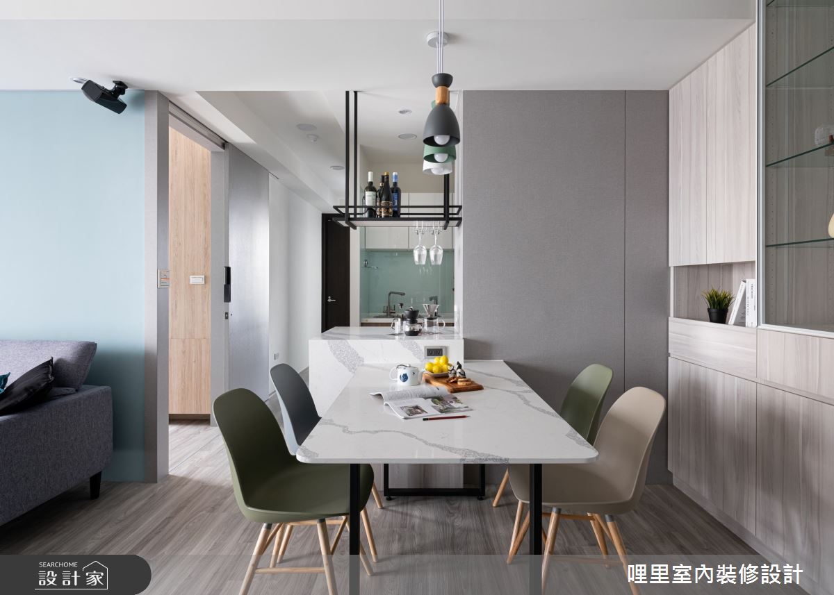21坪新成屋(5年以下)＿北歐風餐廳案例圖片＿哩里室內裝修設計有限公司＿哩里_11之13