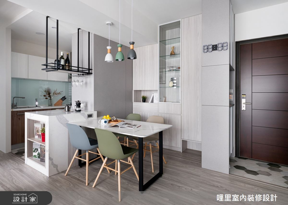 21坪新成屋(5年以下)＿北歐風玄關餐廳廚房案例圖片＿哩里室內裝修設計有限公司＿哩里_11之15