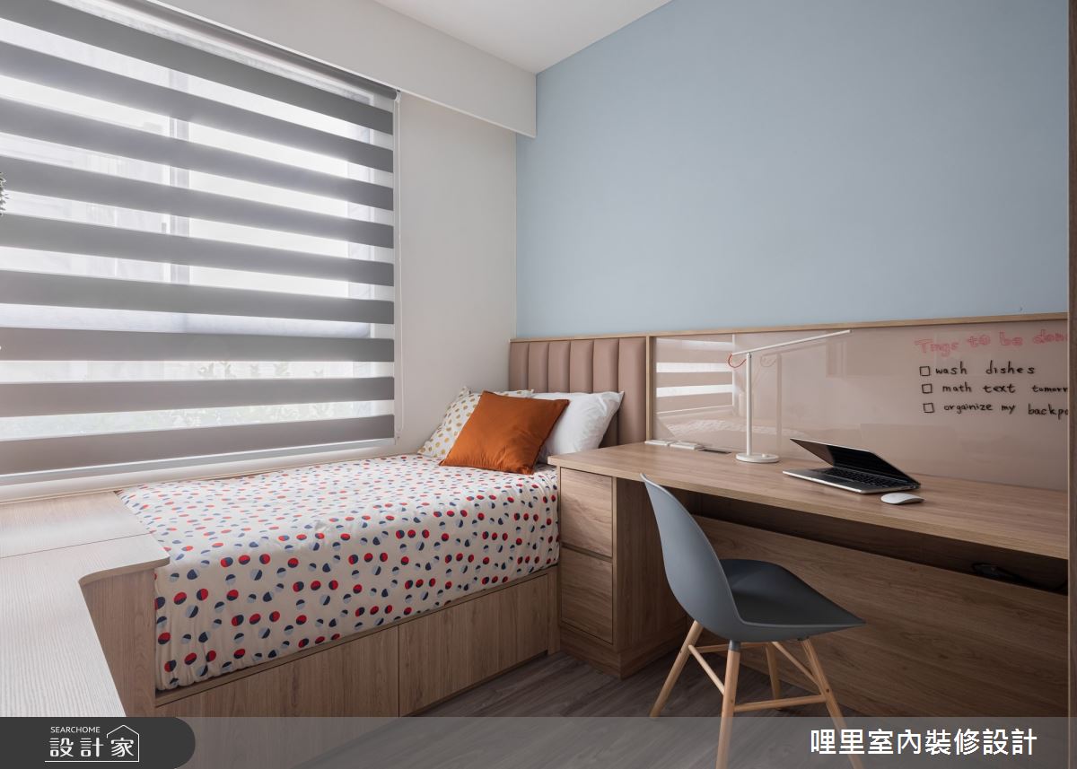 21坪新成屋(5年以下)＿北歐風臥室案例圖片＿哩里室內裝修設計有限公司＿哩里_11之25