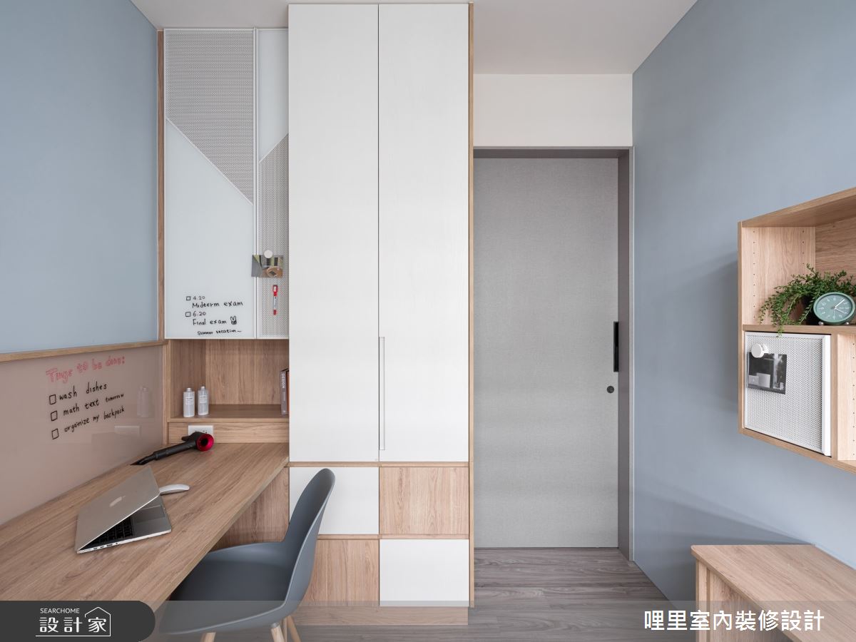 21坪新成屋(5年以下)＿北歐風臥室案例圖片＿哩里室內裝修設計有限公司＿哩里_11之28