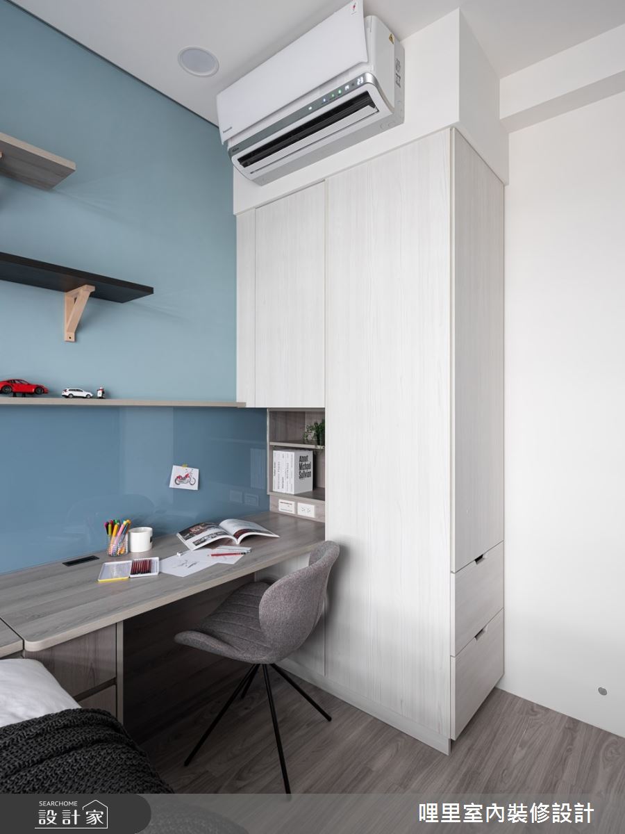 21坪新成屋(5年以下)＿北歐風臥室案例圖片＿哩里室內裝修設計有限公司＿哩里_11之32